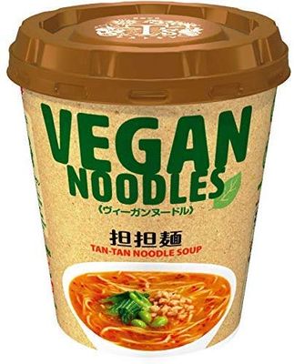 Vegan Noodles Tan-Tan Noodle Soup 2.4oz 3pcs Japanese Instant Noodle Yamadai Ninjapo