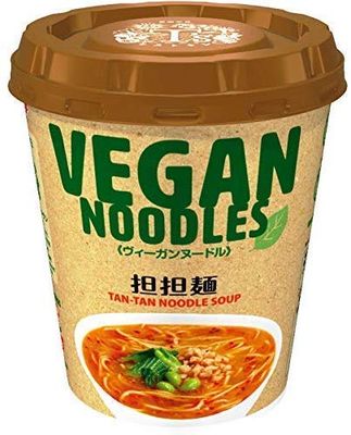 Vegan Noodles Tan-Tan Noodle Soup 2.4oz 3pcs Japanese Instant Noodle Yamadai Ninjapo