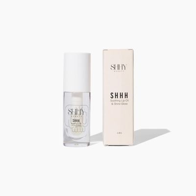 Shyy Beauty SHHH Vitamin E Lip Oil, Hydrating Clear Lip Oil Gloss for Women, Dry, and Damaged Lips Glow with Vitamin E, Non-sticky Nourishing Lip Oil