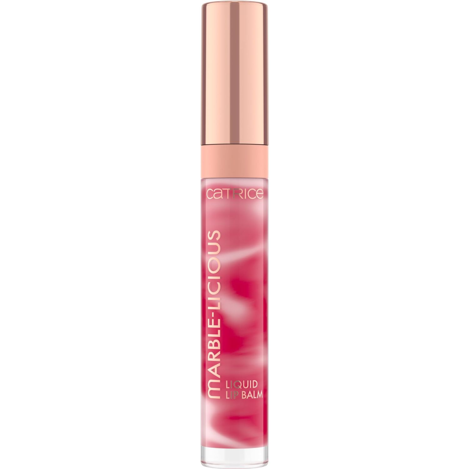 Catrice | Marble-licious Liquid Lip Balm | Nourishing, Hydrating, &amp; Softening with Coconut Oil | Glossy, Non-Sticky Finish with Tint of Color | Vegan &amp; Cruelty Free (40 | Swirl It, Twirl It)