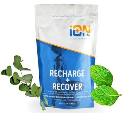 iON Creatine Recharge: Advanced Athlete Bath Soak for Sustained Performance &amp; Rapid Recovery | Featuring Creatine for Optimized Muscle Priming