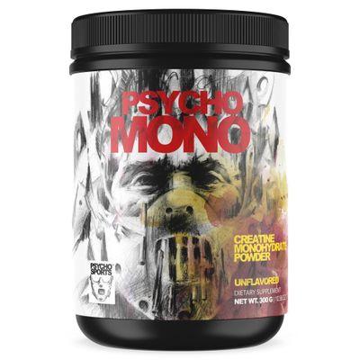 Psycho Sports Creatine Monohydrate Powder 60 Servings