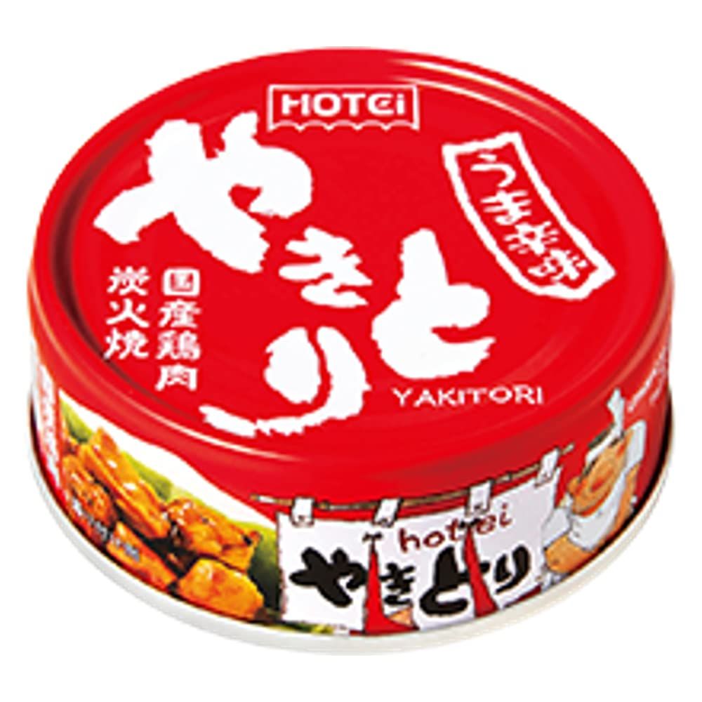 &quot;Yakitori&quot; (Side Dish) Delicious Spicy 2.6oz 3pcs Japanese Canned Food Hotei Foods Ninjapo