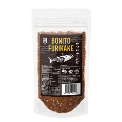Bonito Flake Furikake with Kombu and Shiitake, Katsuo Shigure, Made in Japan | Additive-Free | 2.8oz (80g) by SUI of Tokyo