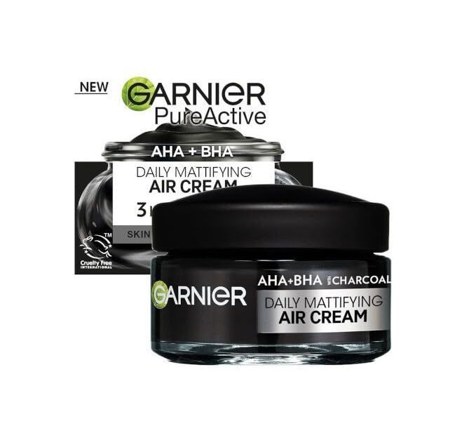 Garnier Pure Active Charcoal Air mattifying cream against irregularities 50ml
