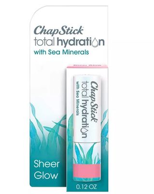 Chapstick Total Hydration Sea Minerals Lip Balm - 0.12oz (Sheer Glow)