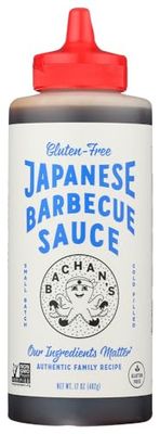 Bachan&#39;s Japanese Barbecue Sauce, Gluten Free, 17 Ounces (Pack Of 6)