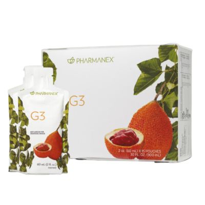 Nu Skin g3 Single Serve Pouch | 15 Pack | Antioxidant-Rich Superfruit Blend for Immune Support | Delicious, Convenient, On-The-Go Nutrition | Non-GMO, Preservative-Free