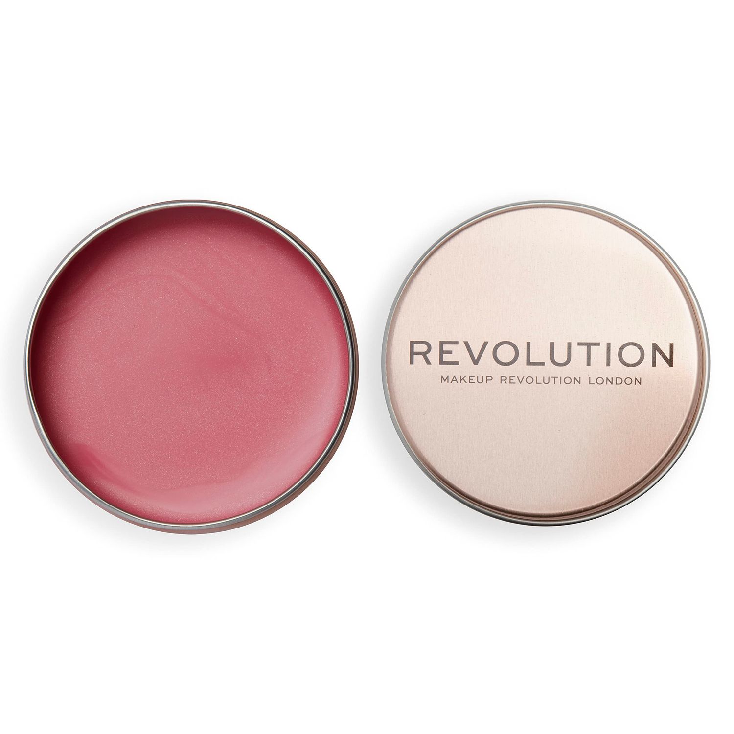 Revolution, Balm Glow, Multi-Use Balm for Cheeks, Eyes &amp; Lips, Buildable Formula, Dewy Finish, Rose Pink, 1.12 Oz.