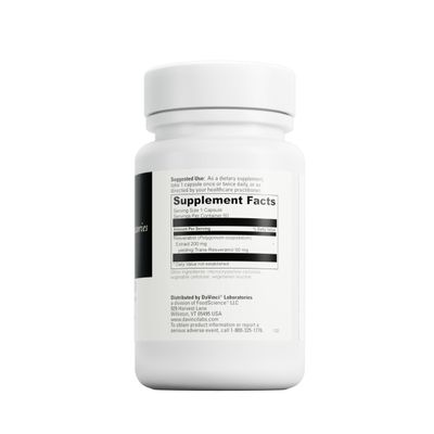 DAVINCI Labs Resveratrol-50 - Helps Support Immune System, Bone Health &amp; Heart Health with Resveratrol - Gluten-Free &amp; Vegetarian - 60 Capsules