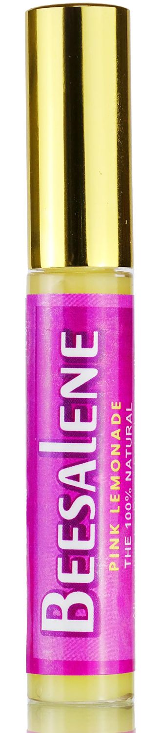 Beesalene Lip Wand Moisturizer - 100 Natural Alternative to Petroleum Jelly - Scented Unpetroleum Lip Balm Jelly (0.33 oz / 10 ml, Pink Lemonade)