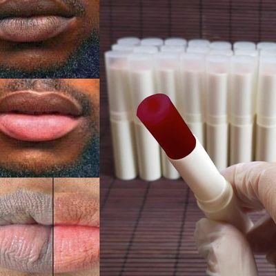 2PCS Natural Plant Lip Balm for Dark Lips,Exfoliating Lip Scrub, Moisturizing Lip Hyaluronic Acid Exfoliating Dead Skin, Lip Balm for Smokers, Restore Natural Lip Complexion (Red)