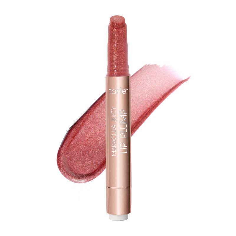 tarte maracuja juicy shimmer glass lip plump - berry shimmer glass - full size