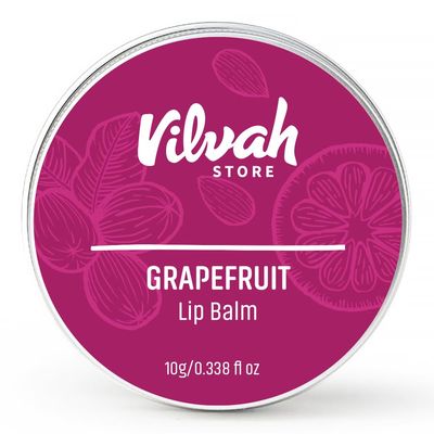 Vilvah Grape fruit Lip balm - 10g