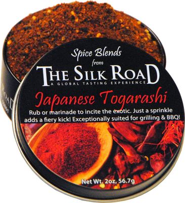 Japanese Togarashi Spice Blend from The Silk Road Restaurant &amp; Market (2oz), No Salt | All Natural Japanese Seasoning | Vegan | Gluten Free Ingredients | NON-GMO | No Preservatives