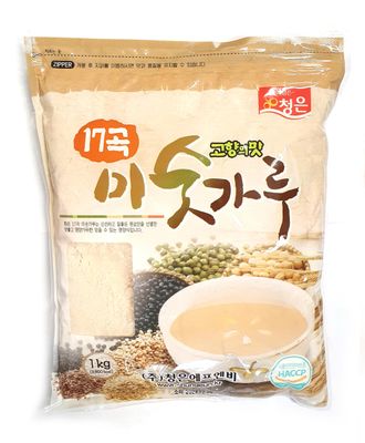 Minecook Mixed Roasted Misugaru 17 Grain Powder, 2.2 Pound (1kg) Substitute Meal Replacement Powder