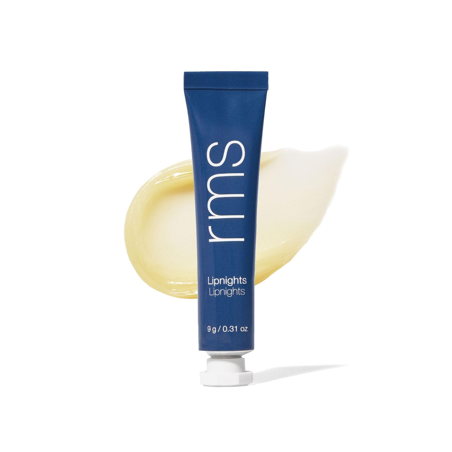 RMS Beauty Lipnights Overnight Lip Mask - Barrier Repair Hydrating Lip Balm, Vanilla, Coco Butter &amp; Shea Butter, Overnight Mask