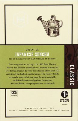 Harney &amp; Sons Green Tea, Japanese Sencha, 20 Count (Pack of 1)