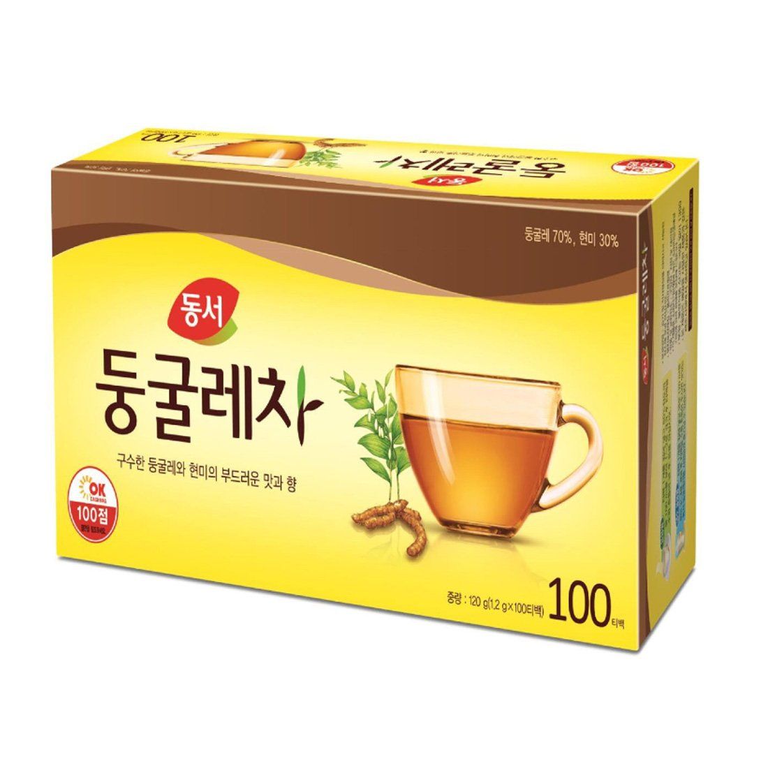 Korea Herb TEA Dongsuh Brown Solomon&#39;s Seal Tea bags 100 1.2gx100T