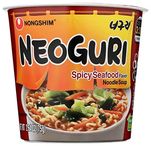 Nong Shim Soup Cup Noodle Neoguri, 2.64 oz