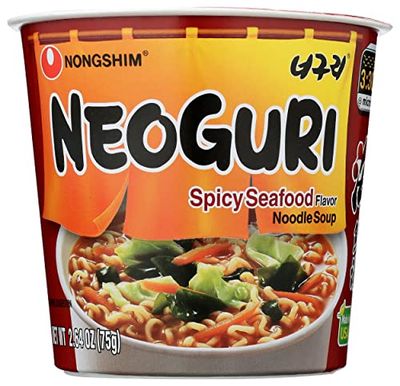 Nong Shim Soup Cup Noodle Neoguri, 2.64 oz