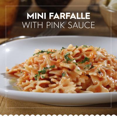 Barilla Mini Farfalle Pasta, 16 oz. Box (Pack of 12) - Non-GMO, Made with Durum Wheat Semolina - Kosher Certified