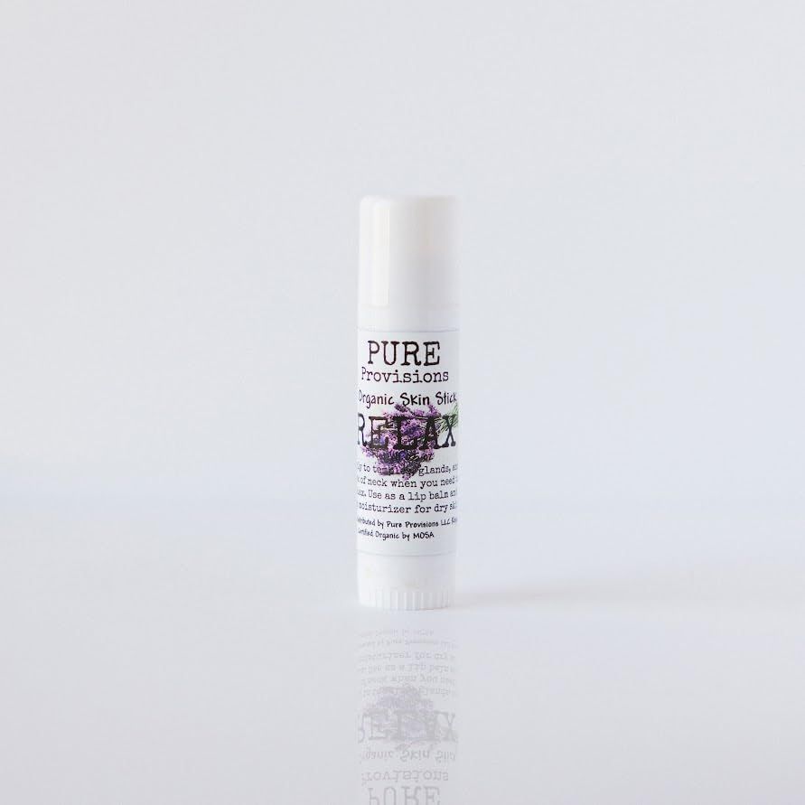 Organic Restore Original Cocoa Butter Lip Balm with Shea Butter and Frankincense (1/2 ounce, Lavender)