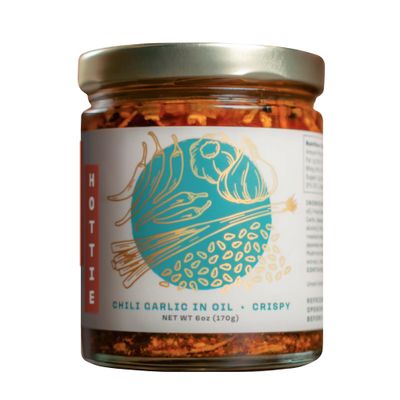Umami Hottie Crispy Crunchy Chili - The Ultimate Crunchy Texture Topping For Sushi, Dumplings, Eggs, Salad, Dips &amp; More! | Premium Chili Oil W/A Hint Of Sweetness and Spice | Vegan, Gluten-Free | 6 oz