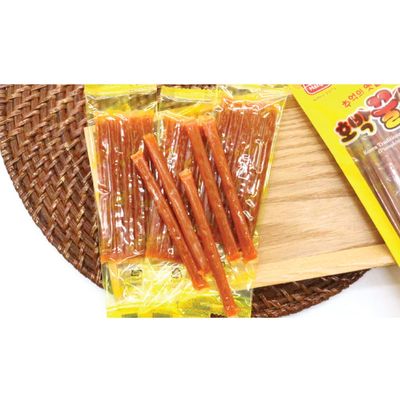 Hobak Kkulmatna Jjondigi - Pumpkin Honey Flavor Sweet Korean Snack, Old Taste of Memories 100g x 2 Pack