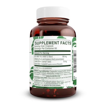 Natural Nutra Ultimate Eye Health Vitamins, Supplement, Improves Night Vision and Day Vision, Support Eye Health, Promote Ability to See Colors, Non GMO, Gluten Free, Bilberry Extract, 60 Capsules