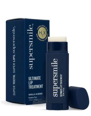 Supersmile Ultimate Lip Treatment - Healing for Dry, Cracked Lips - Nourishing Lip Balm with Collagen &amp; Shea Butter - Hydrating Lip Plumper &amp; Soothing Lip Moisturizer