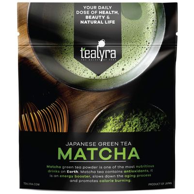 Tealyra - 8oz - Japanese Premium Matcha Green Tea Powder - Quality - Izu peninsula, Tokyo - Best Healthy Drink - 220g