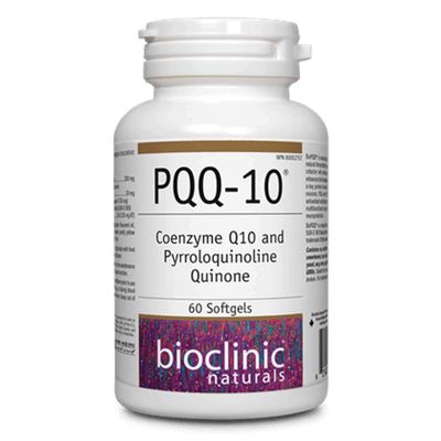 CerebroVital PQQ-10 60 Softgels - Bioclinic Naturals