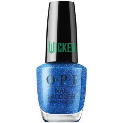 OPI Nail Lacquer, Blue Nail Polish, Up to 7 Days of Wear, Chip Resistant &amp; Fast Drying, x Wicked Limited Edition Collection, I&#39;m the Wonderfullest, 0.5 fl oz