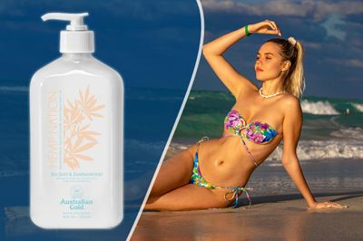 Hemp Nation SEA Salt &amp; Sandalwood (18 fl. oz / 535 mL), Moisturizing Tan Extender with Hemp Seed Oil