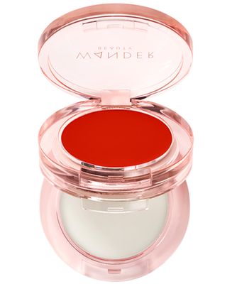 Wander Beauty Double Date Lip &amp; Cheek - Be Mine/Swipe - 4-in-1 Cream Blush &amp; Lip Tint - Blush, Lip Moisturizer, Lip Balm, &amp; Eye Gloss - Multitasking Eye, Cheek, and Lip Makeup With Green Tea - 0.07 oz