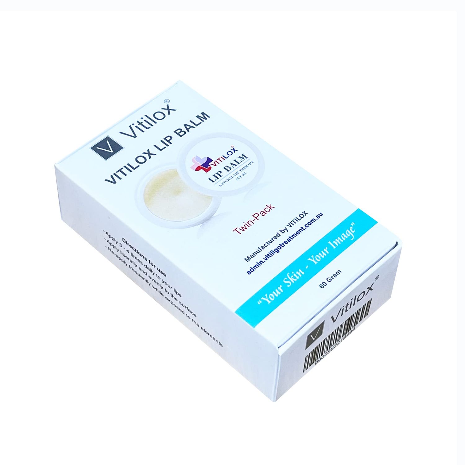 Vitiligo Vitilox Lip Balm &#39;Twin Pack&#39;