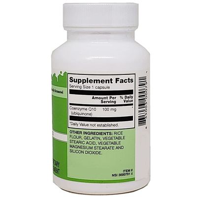 Vitacost CoQ10 -- 100 mg - 60 Capsules