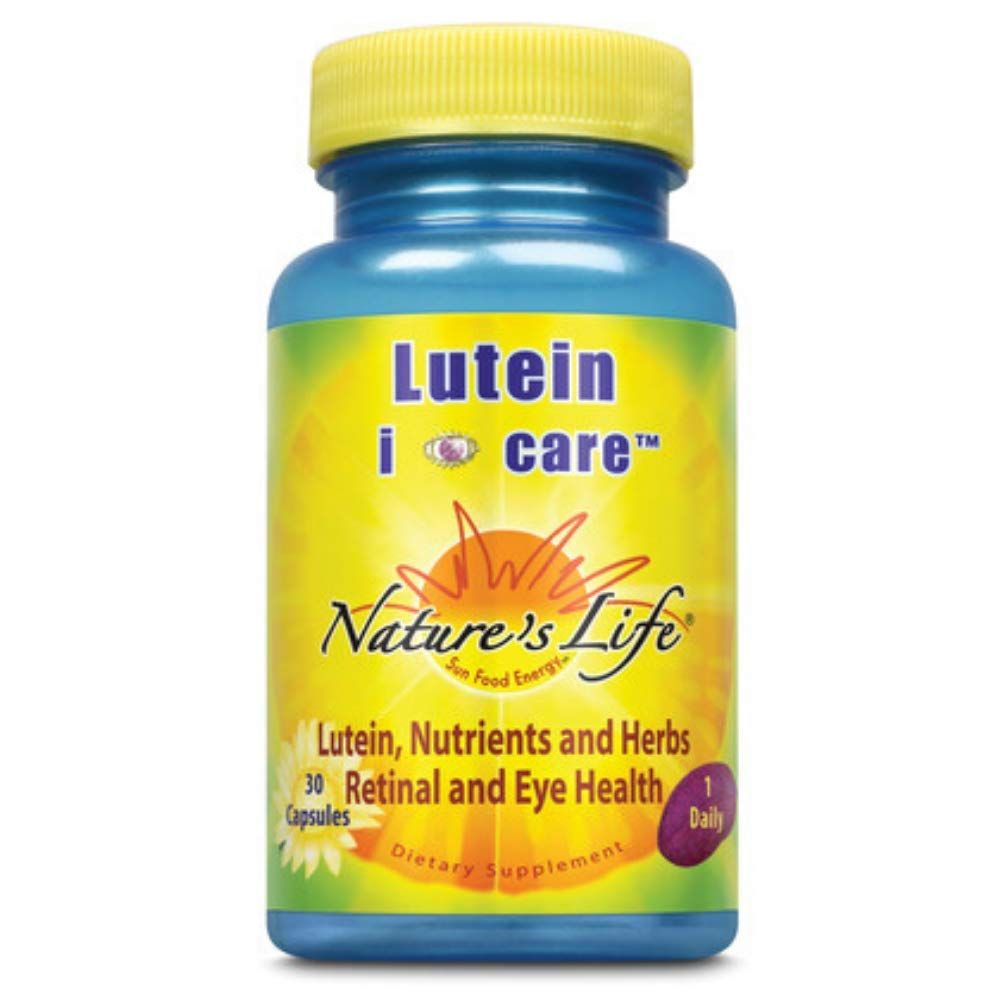 Nature&#39;s Life Lutein i Care | 30 ct