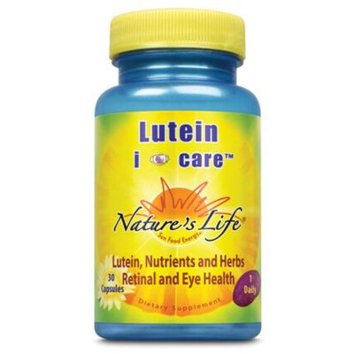 Nature&#39;s Life Lutein i Care | 30 ct
