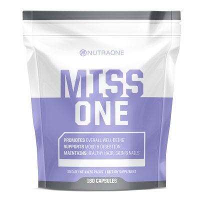 NutraOne MissOne Daily Vitamin Packs for Women Womens Daily Vitamins and Supplements Regimen (30 Day Supply)