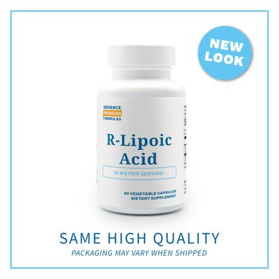 Advance Physician Formulas, R-Lipoic Acid, 50 mg, 60 Vegetable Capsules