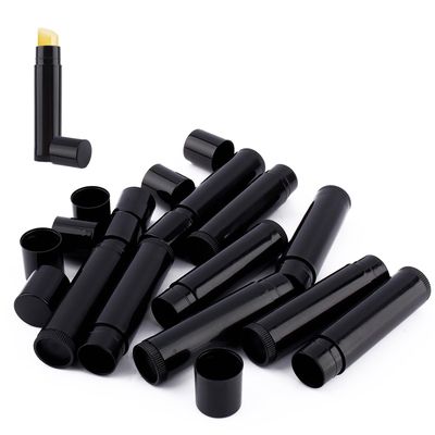 100pcs 5ml Lip Balm Containers, Plastic Empty Lipstick Lip Balm Container Tube