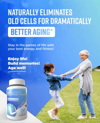 SenUltra Longevity Support Formula - Fisetin, Curcumin, Quercetin & Beta-Glucan - Supports Cellular & Cognitive Health Healthy Aging - 60 Capsules