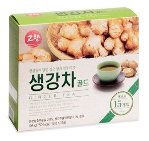 GOHYANG KOREAN Ginger Tea_13g x 15 Tea Bags_Product of Korea ()