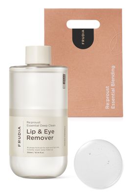 FRUDIA WELCOS Re:proust Essential Deep Clean Lip &amp; Eye Remover | Bi Phase Vegan Lip &amp; Eye Makeup Remover | Mascara Lipstick Remover | Korean Makeup Remover | Organic Gentle Makeup Remover 10.14 fl oz