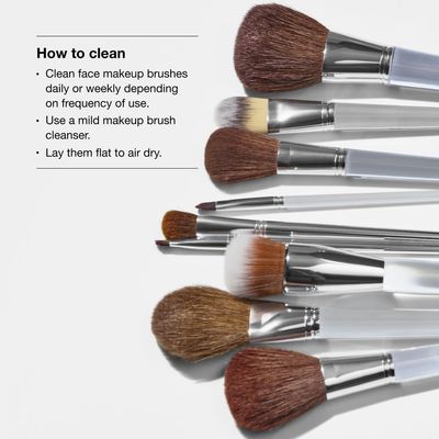 Clinique Eye Shader Brush For Eyes | Large Plush, Ideal for Blending Eyeshadow