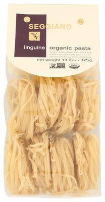 SEGGIANO Organic Linguine Pasta, 13.2 OZ