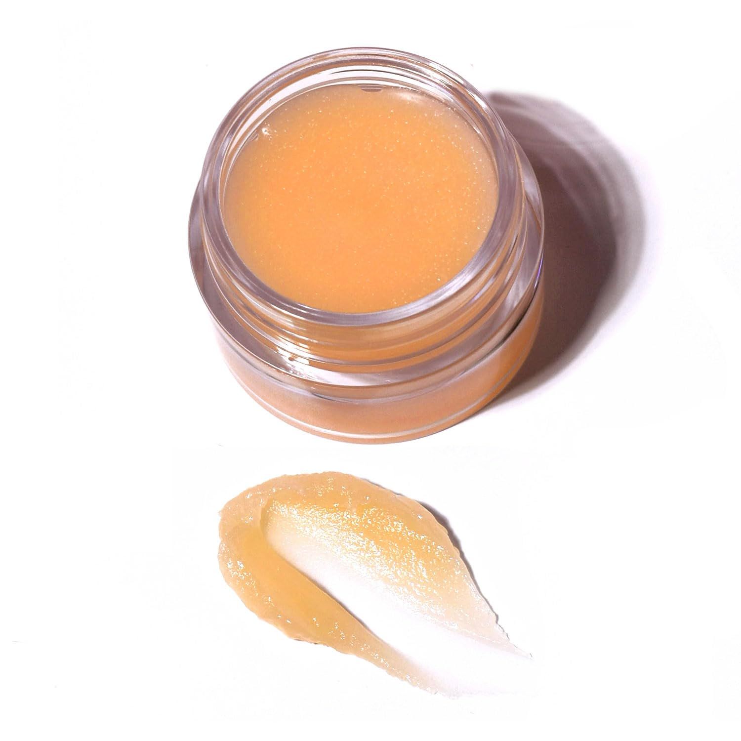 PRETTYSKIN Korean Vegan Lip Sleeping Pack for Intense Hydration | Nourish Dry Lips with Glossy Finish 9g (Dreamy Grapefruit)