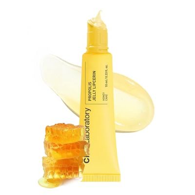 CNP Propolis Jelly Lipcerin - 01 Honey Cake, Hydrating Lip Balm &amp; Gloss with Manuka Honey Hyaluronic Acid, Korean Skincare, 0.3 fl.oz.